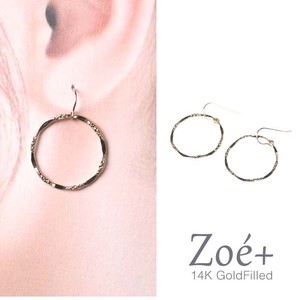 1 4 GOLD LED 1 9 5 21 mm Design Ring Pierced Earring 1 4 Gold