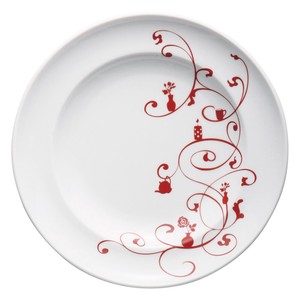 Main Plate Red 27.5cm