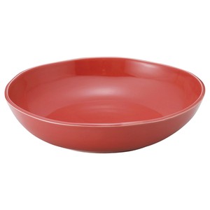 Main Dish Bowl Red 25cm