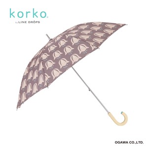korko（コルコ）の晴雨兼用日傘【ピンクベル】