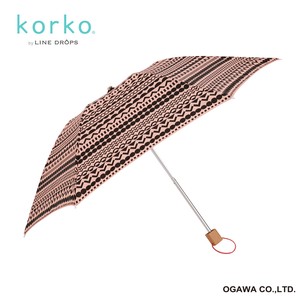 korko（コルコ）の晴雨兼用折りたたみ日傘【マッタ】