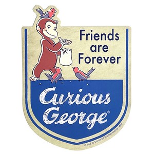 Stickers Sticker Curious George bird