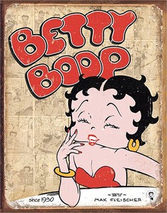 【Betty Boop】ティン サイン Betty Boop Retro BB-DE-MT1777