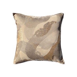 Cushion Gold Washable 45 x 45cm Made in Japan