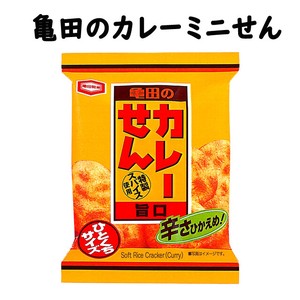 【お菓子】『21g亀田のカレーせんミニ　10袋入』　袋入スナック