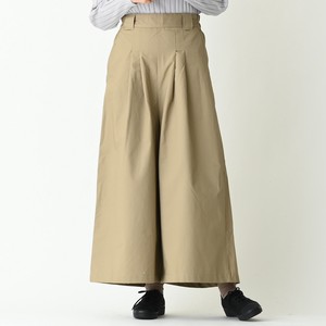 AL AL Cotton Twill Tuck wide pants