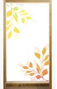 Build-To-Order Manufacturing Japanese Noren Curtain leaf Designer Art Cosmo
