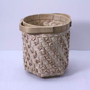 Sobe Basket Handle (Small)　ヤシの葉　かご　ハンドル付　アジアン　インテリア【在庫限り】