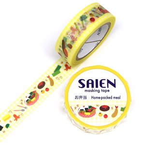 Masking tape home-packed meal  UR0186 15mm×10m