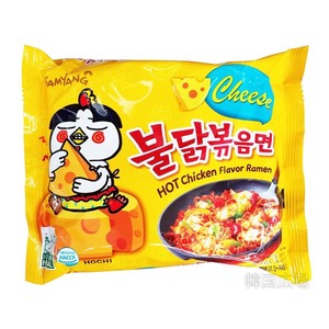 韓国食品 三養 チーズ プルタク炒め麺 140g ※日本語版  韓国人気ラーメン