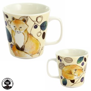 Porcelain 1Pc Mofumofu Land Mug Fox