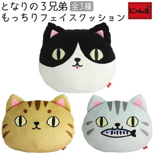 Puffy Face Cushion 3 Types