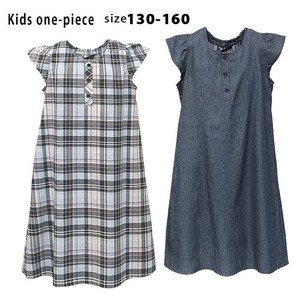for School For Summer One-piece Dress Pocket 3 50 61