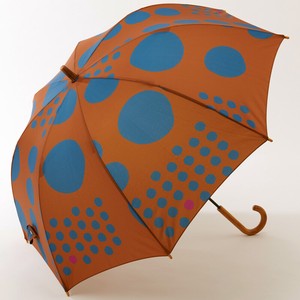 雨傘 60cm マル BROWN 【392／サンキューニ】 S31102