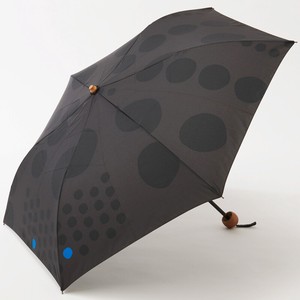 折畳雨傘 50cm マル BLACK 【392／サンキューニ】 S41104_Q181