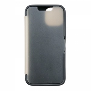 iPhone13mini NEWT 薄型CAT FLIP ブラック i35ANW01
