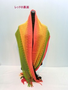 Stole Wool Blend Stole Autumn Winter New Item Made in Japan
