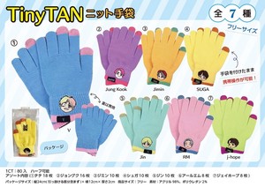 BTS tinytan  タイニータン　公式　グッズ　ニット　グローブ　手袋　5本指