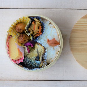 Use For WOODEN Design WOODEN Magewappa Bento Box Round shape Natural