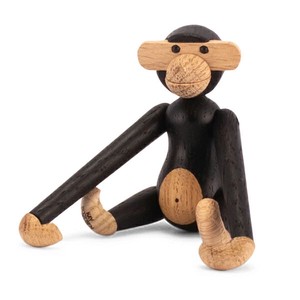 Object/Ornament Mini Monkey black