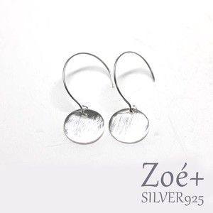 Pierced Earrings Silver Post Gift Casual Ladies Simple