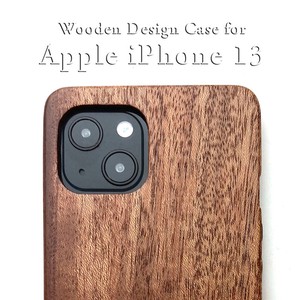 Case for iPhone 13 Wooden Smartphone Case