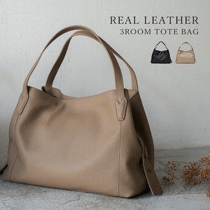 Construction Leather Commuting Bag