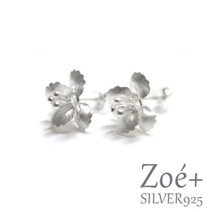Pierced Earring Silver Post Simple