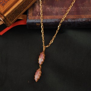 Glass Necklace/Pendant Necklace 55cm 1-pcs