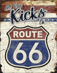 【RT 66】ティン サイン RT 66 Kicks 66-DE-MS2411