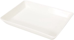 Main Plate White 24 x 32cm