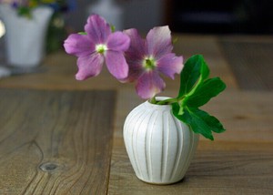 Mashiko Ware Single Flower Vase Sake bottle Tokkuri type