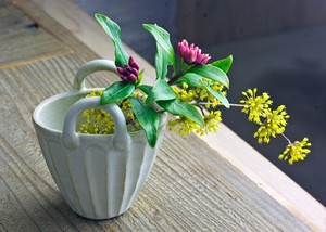 Mashiko-are Flower Vase