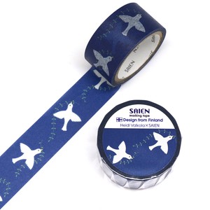 Masking tape Heidi Valkola Birds  TR-4018 20mm×5m