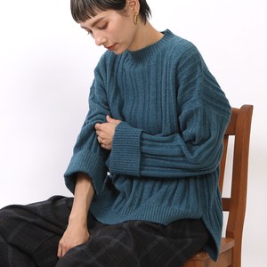 Knitted Over Top Knitted Sweater Long Sleeve Leisurely