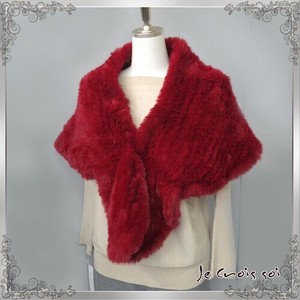 6 Colors Material Eco Fur Hand Knitting Shawl Poncho Handmade Soft Material Lady Stole