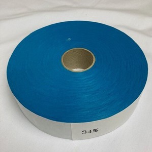 テトロンブロード　平テープ　34mm×85m　ブルー