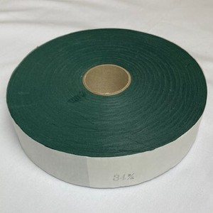 テトロンブロード　平テープ　34mm×85m　深緑