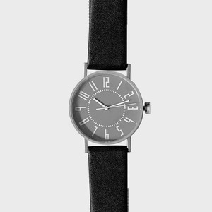 30 mm Belt Black Belt Black Wrist Watch Men's Ladies Made in Japan