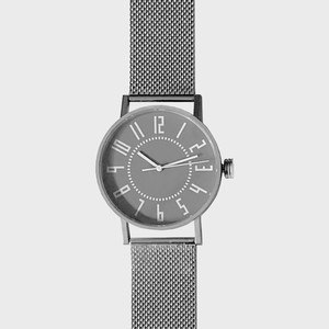 30 mm Belt Belt Mesh Wrist Watch Men's Ladies Made in Japan