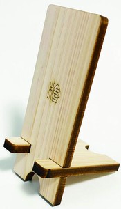 Made in Japan made Hinoki (Japanese Cypress) Smartphone Stand 1