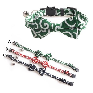 Pet Product Collar Dog Arabesque Collar Ribbon Attached 2