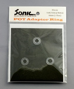 SONIC POT ADAPTOR RING　ポット・アダプター・リング ギターベース用パーツ