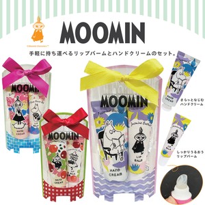 【MOOMIN】ムーミン 保湿成分配合 リップ＆ハンドケアセット