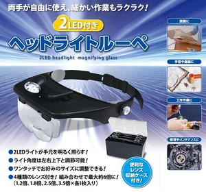 LED Attached Head Magnifier