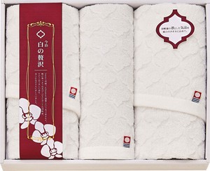 IMABARI TOWEL Face Towel 2 Pcs Hand Towel 1 Pc Made in Japan Present