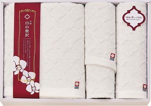 IMABARI TOWEL Bathing Towel 1 Pc Face Towel 1 Pc Hand Towel 1 Pc Made in Japan Present