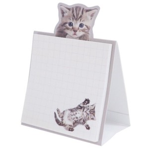 Sticky Notes Cat Stand Fusen