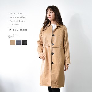 Coat Sheep Leather Leather Genuine Leather 3-colors