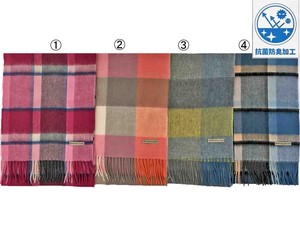Thick Scarf Antibacterial Finishing Scarf Plaid